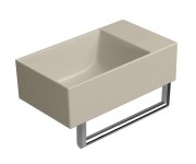 Gsi Kube X Keramické Umývátko 40x23cm, Bez Otvoru, Pravé/levé, Creta Mat