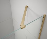 Gelco Trinity Gold Matt Obdélníkový Sprchový Kout 1000x800mm, čiré Sklo, Pravé