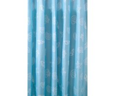Aqualine Sprchový Závěs 180x200cm, Polyester, Modrá, Mušle