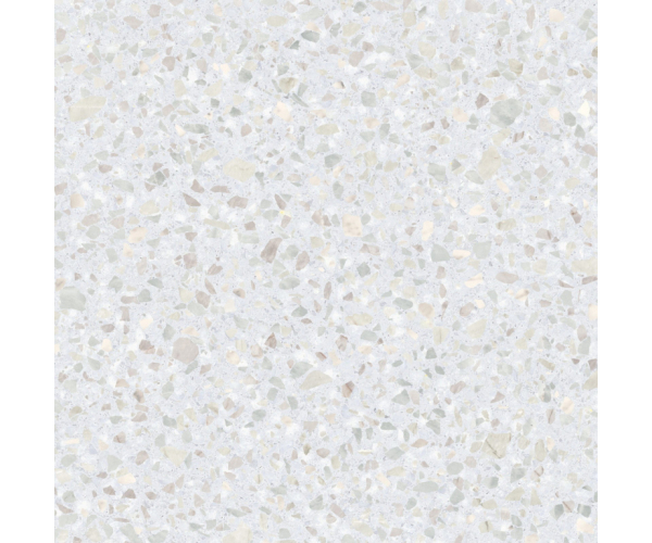 Dlažba jako terrazzo ABK Play Dots White 20x20 Nat. - bílá