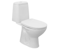 Aqualine Riga Wc Kombi, Dvojtlačítko 3/6l, Spodní Odpad, Bílá