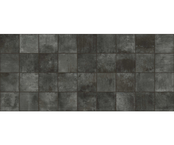 Retro dlažba Colorker Amazonia ZYX Black 13,8x13,8 - černá