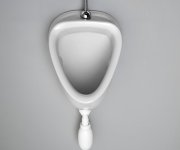 Aqualine Samouzavírací Nástěnný Ventil Pro Urinál, Chrom
