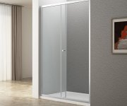 Aqualine Ugga Posuvné Sprchové Dveře 1100mm, čiré Sklo