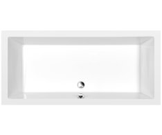 Polysan Deep Hluboká Sprchová Vanička, Obdélník 160x75x26cm, Bílá