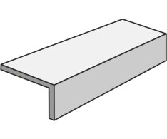 Marca Corona Arkistone Greige STR. Elle 60x15x4 (schodovka)