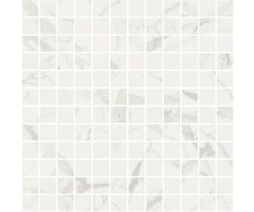 Fioranese Marmorea Bianco Statuario effect MOSAICO 30x30 (2,5x2,5) Luc. Rett.