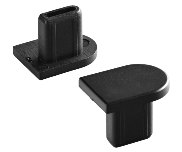 Gelco Spirit Black Záslepka Pojezdového Profilu L/r, černá Mat