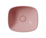 Gsi Nubes Keramické Umyvadlo Na Desku 40x35cm, Blush Mat