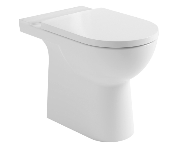Aqualine Talamo Wc Kombi Mísa, Rimless, 63x35,5cm, Spodní/zadní Odpad, Bílá
