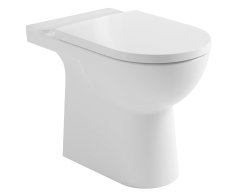 Aqualine Talamo Wc Kombi Mísa, Rimless, 63x35,5cm, Spodní/zadní Odpad, Bílá