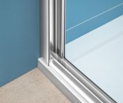 Polysan Easy Obdélníkový Sprchový Kout 1000x800mm, Skládací Dveře, L/p Varianta, čiré Sklo