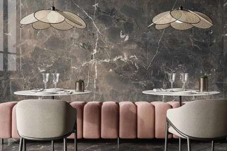 Lesklá imitace mramoru ve formátu 60x120 - Flaviker Supreme Memories Breccia Imperiale