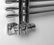 Sapho Twin Combi Připojovací Sada Ventilů Termostatická Pro Středové Připojení, Pravá, Chrom