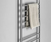 Sapho Redondo Elektrický Sušák Ručníků, Kulatý, 600x1500 Mm, 130 W, Nerez Lesk