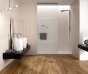 Dlažba jako dřevo Navarti Taiga Noce 25x150 Matt. Rett. - hnědá