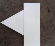 Kombinace s obkladem Deceram Paloma Cotton Bright 10x40