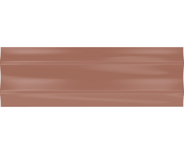 Dekor El Barco Maori Garnet 6,5x20 Matt. - cihlová