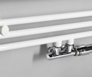 Bruckner Wicher Připojovací Sada Termostatická Pro Středové Připojení 50mm, Provedení Chrom