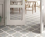 Retro dlažba Elios Deco Anthology Geo C Taupe 20x20