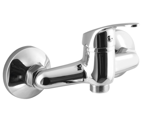 Aqualine 35 Nástěnná Dřezová Baterie 3/4", Bez Ramínka, Chrom
