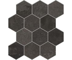 EdimaxAstor Home MosaicoEsagono Darkpeat 30X34 Matt. Rett.