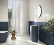 Dlažba jako mramor APE Arabescato Green 60X120 Pol. Rett. - bílá