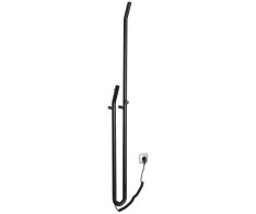 Sapho Duopasso Elektrický Sušák Ručníků S časovačem, 122x1700mm, 45 W, černá Mat