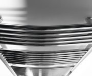 Aqualine Alya Otopné Těleso Oblé 600x1110mm, Chrom