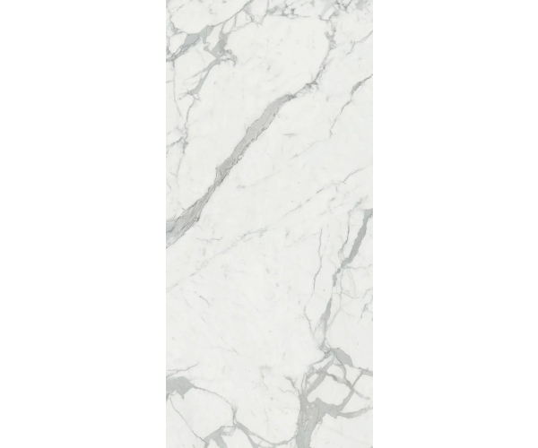 Dlažba jako mramor Coem Wide Gress 260 Marmi Effect Statuario 120x260 Matt. Rett. - bílá