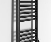 Aqualine Direct-e Elektrické Otopné Těleso Rovné 450x960 Mm, 300 W, černá