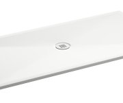 Gsi Keramická Sprchová Vanička, Obdélník 160x80x2cm, Bílá Mat