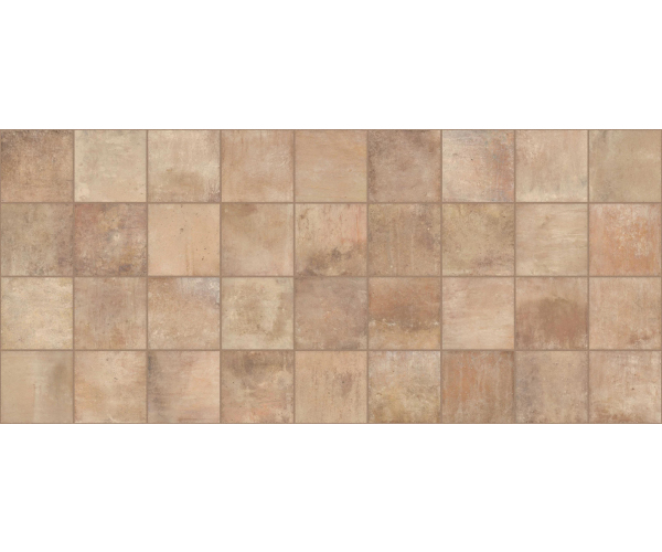 Retro dlažba Colorker Amazonia ZYX Cotto 13,8x13,8 - hnědá