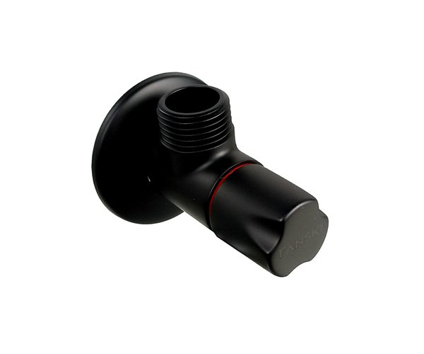 Rohový Ventil Black S Keram.vrškem 1/2"x 1/2" Sítko, červený - Fanski