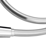 Sapho Softflex Plastová Sprchová Hadice, 120cm, Metalická Stříbrná/chrom