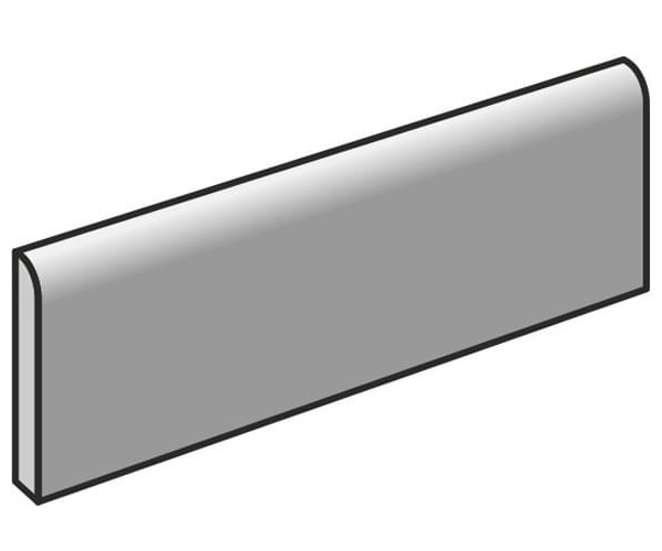 Sokl Equipe Evolution Blanco Mate Bullnose 7,5x15 - šedá