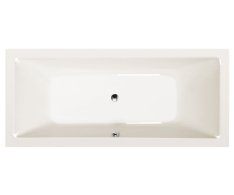 Polysan Krysta Obdélníková Vana 180x80x39cm, Ivory