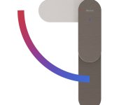Umyvadlová stojánková baterie Eleganta BeCool EL 012.01 - EL 012.21GB Umyvadlová stojánková baterie BeCool 170 mm bez výpusti, grafit kartáčovaný X070412