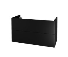 Mereo Siena, Koupelnová Skříňka 100 Cm, černá Mat