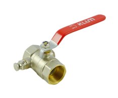 Klum Kohout Kulový Kovaný, S Odvodněním, Voda, Fxf, 3/4"