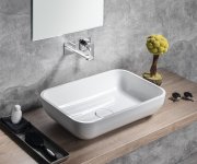 Sapho Pax Podomítková Dvouprvková Umyvadlová Baterie, Chrom