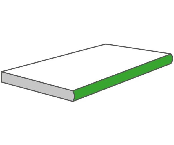 2cm dlažba jako kámen Pastorelli V.360 White Gradone 40x80 Nat.  - bílá (skladem)