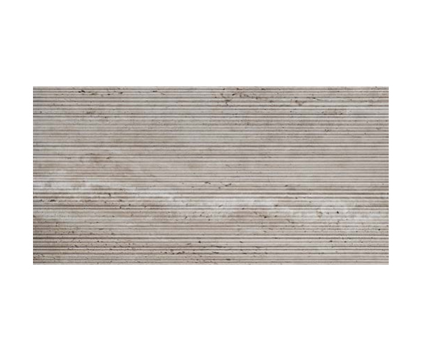 Obklad jako kámen Coem Reverso Line Grigio 30x60 Nat. Rett. - béžová