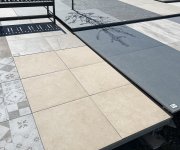 2cm dlažba jako kámen Caesar Florence Beige 60x60 Rett. - béžová (skladem)
