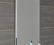 Aqualine Zrcadlo S Led Osvětlením A Policí 50x80cm, Kolébkový Vypínač