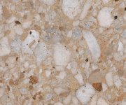 Dlažba jako terrazzo Sant Agostino Venistone Gold 89x89 Kry - oranžová
