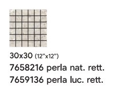 Saime Frammenta Perla 30x30 Mosaico Nat. Rett.