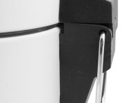 Aqualine Simple Line Odpadkový Koš Kulatý 12l, Nerez Lesk
