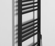 Sapho Metro-e Elektrické Otopné Těleso Rovné 500x1060mm, 400 W, černá Mat