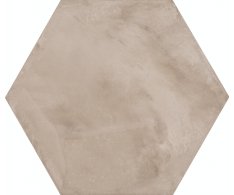 Marca Corona Terra Grigio Esagono 25x21,6 cm 